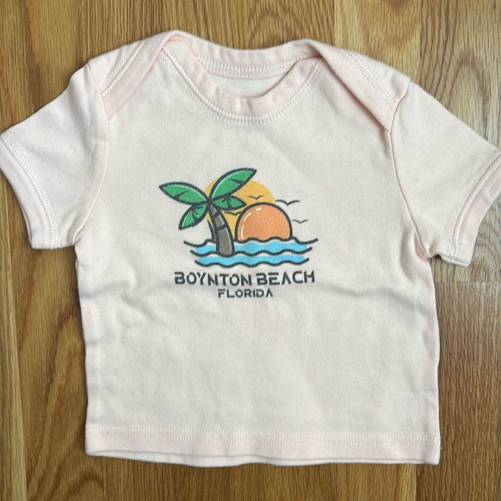 6-12M NWOT Boynton Beach Tee